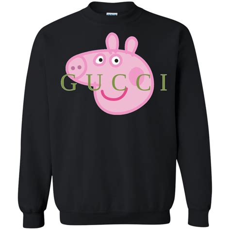 gucci peppa pig sweater|peppa pig gucci merch.